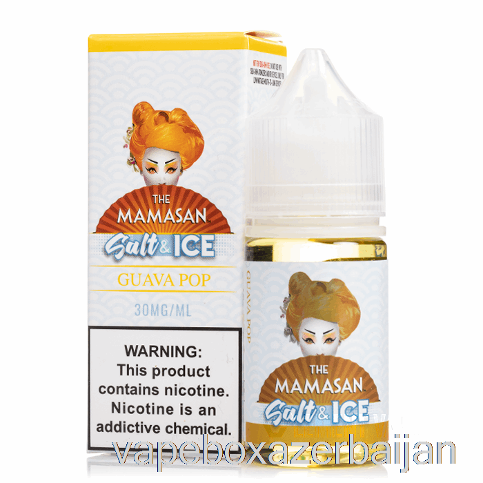 Vape Smoke ICE Guava Pop SALT - The Mamasan E-Liquid - 30mL 30mg